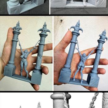 DDF Models - Chained Slave & Sacrificial Columns by Scylla Models