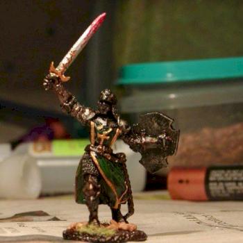 Black Legionnaire with Sword and Sheild(updated) by Sketch17x
