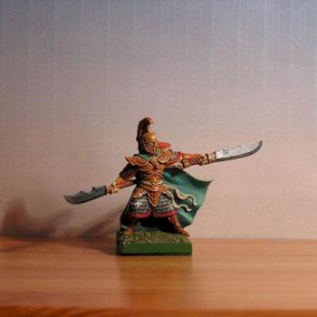 Héros hoplite painted using fast paint technic by keyril