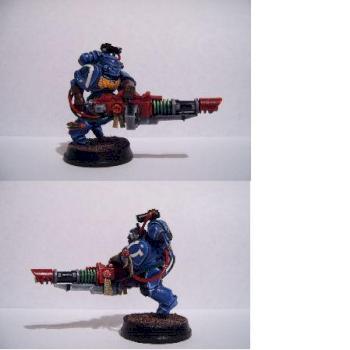 Lascannon Marine by Stupidlittleboy