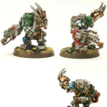 Ork Boss with power claw by HorrorShow