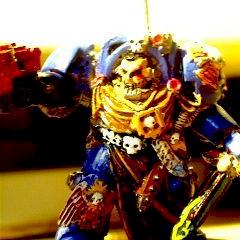 Ultramarines Terminator Captain by Aludrin