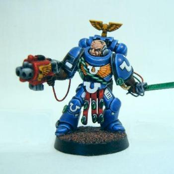 Ultramarine Captian by Stupidlittleboy
