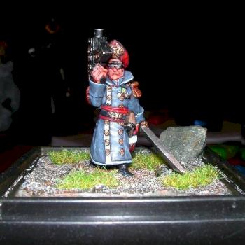 Imperial Guard Commissar by Gabe