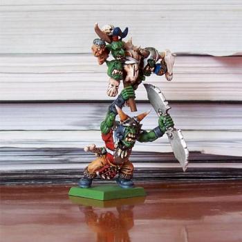 Patxi, Orc standart bearer by Errante