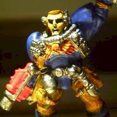 Ultramarines Scout Captain by Aludrin