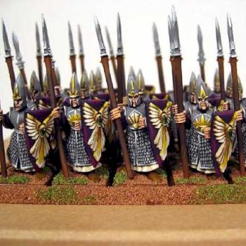 High Elf Spearmen by popatachi