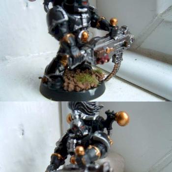 Chaos Heavy Bolter by UberSoldat