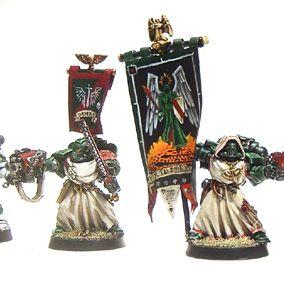 Dark Angels Command Squad by Cerus