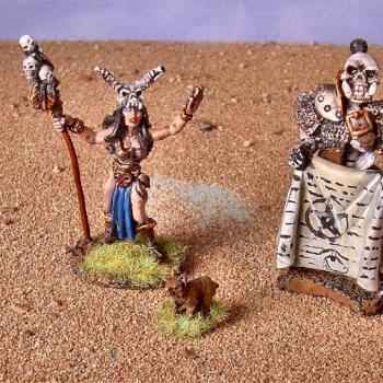 Sorceress, Servant, & Familiar by Bevfore