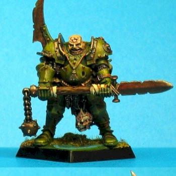 Champion of Nurgle (front and back) by Kasdan
