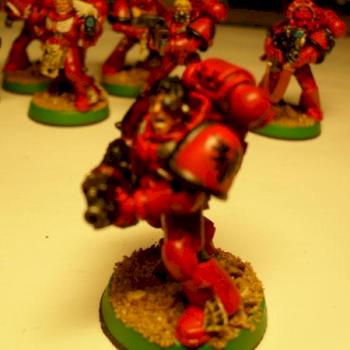 Blood Angels Tactical Squad by LoboDerPraesi