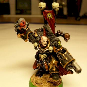 Chaos Space Marine General by LoboDerPraesi
