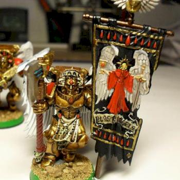 Blood Angels Sanguinary Guard by LoboDerPraesi