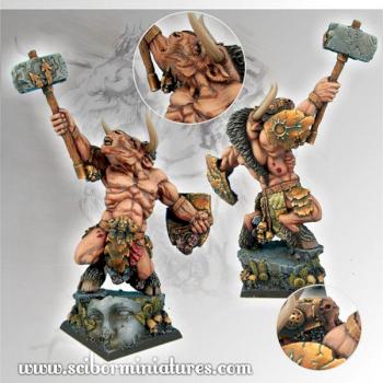 Minotaur Warrior by Scibor