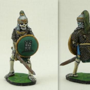 Tabletop Skeleton Warrior by Citrine
