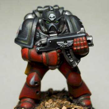 Fleash Tearers Tactical Spacemarine by Rondebar