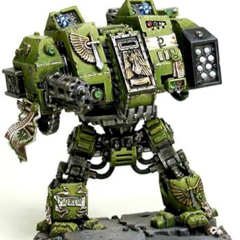 Dark Angels Dreadnought by jorv