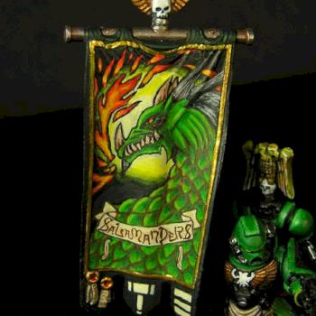 salamander's standard bearer by hsh521
