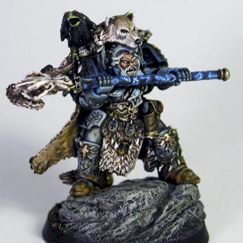 Space Wolves Njal Stormcaller by jorv