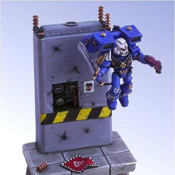 Space Marine Vanguard Veteran by Bodrius