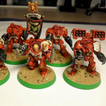 Blood Angels Terminators by LoboDerPraesi