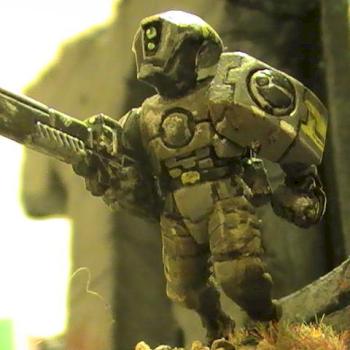 Fire Warrior Grenadier by muck96