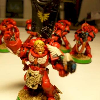Blood Angels Tactical Squad by LoboDerPraesi