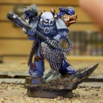 13th Company Wolf Lord by S1ND3X