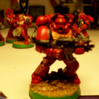 Blood Angels Tactical Squad by LoboDerPraesi
