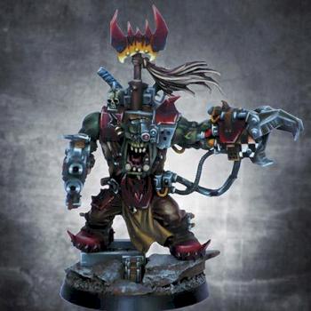 Ork warboss by burroughs