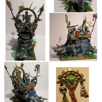 Lizardmen Stegadon by Big Britos