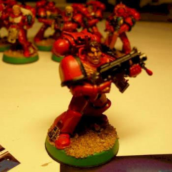 Blood Angels Tactical Squad by LoboDerPraesi