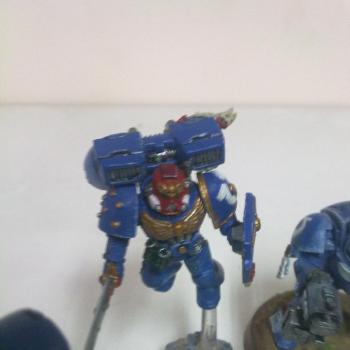 Assault Marine Sergeant by Marneus Rael