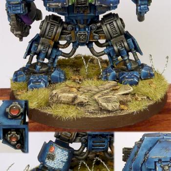Space Marine Dreadnought (parted, magnets) by SkymaN