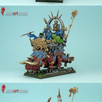 Lizardmen Stegadon by techanu