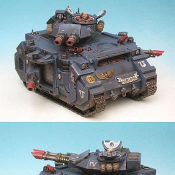 Ultramarines Predator (annihilator) by winterdyne