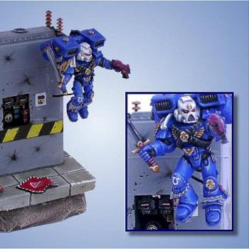 Space Marine Vanguard Veteran by Bodrius