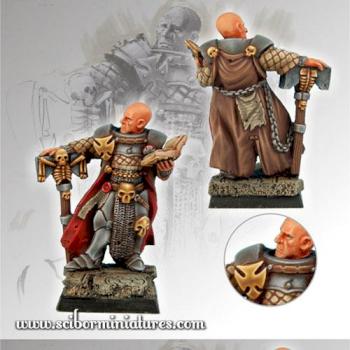 Fighting Priest from Scibor Monstrous Miniatures by Scibor