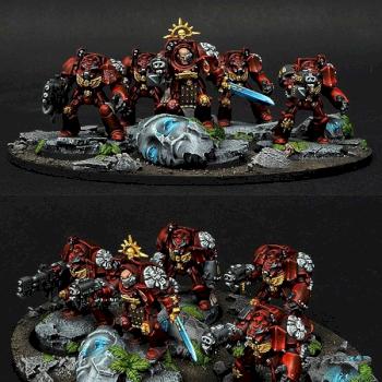 Blood Angels Terminator Squad by BloodyBeast.com