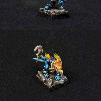 Lizardmen Skink Priest by BloodyBeast.com