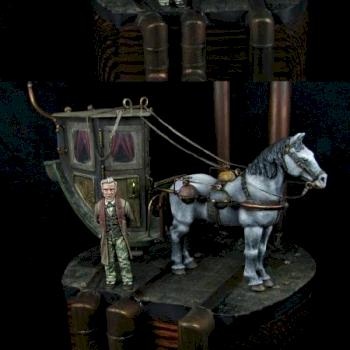Steampunk Taxi by Bogno