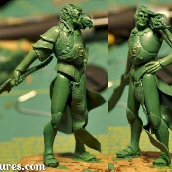 Elf work in progress by Scibor