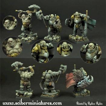 Barbarians set by Scibor
