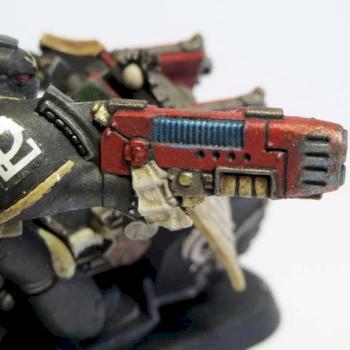 Ravenwing Biker, plasma gunner by Razor Cure