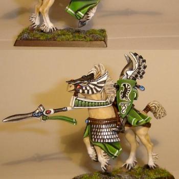High Elf Noble/Silver Helm Champion by cb_rex