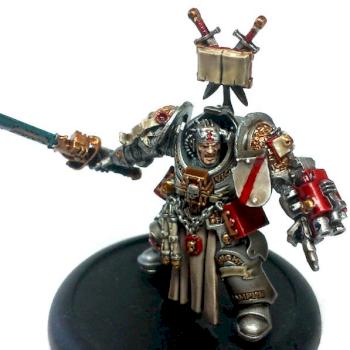 Grey Knights Librarian by Kastor Krieg
