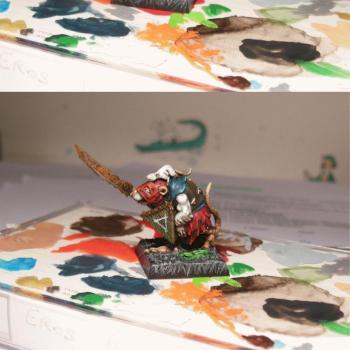 Skavens - Test Figure by Vaelnir