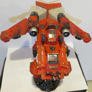 Blood Angels Stormraven by Uthgardus