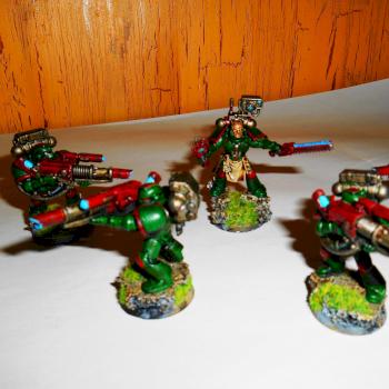 Devistator Squad with 4 Lascannons by Trashj